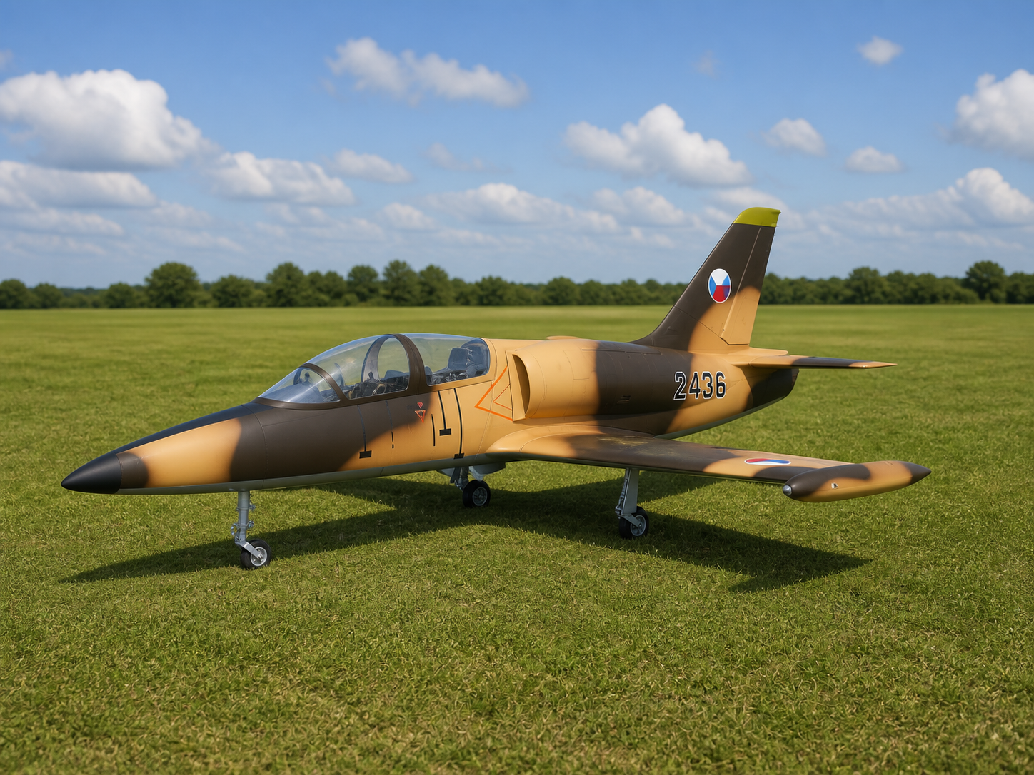 L-39 沙黄深棕 2436 迷彩涂装